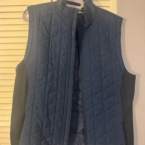 LG Navy Quilted Vest